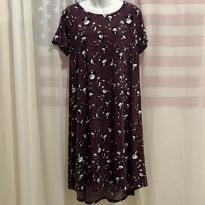 LuLaRoe Womens Carly Dress Size M